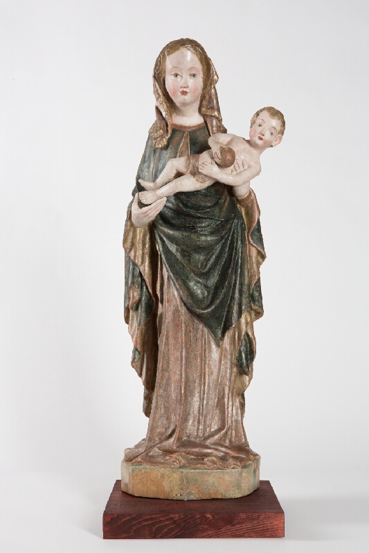 Slovenský rezbár z 15. storočia – Madona s Ježiškom 