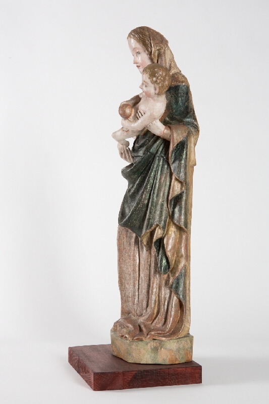 Slovenský rezbár z 15. storočia – Madona s Ježiškom 