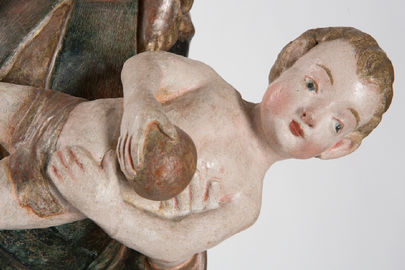 Slovenský rezbár z 15. storočia – Madona s Ježiškom 