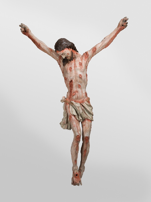 Stredoeurópsky sochár – Ukrižovaný Kristus (Morový krucifix) 