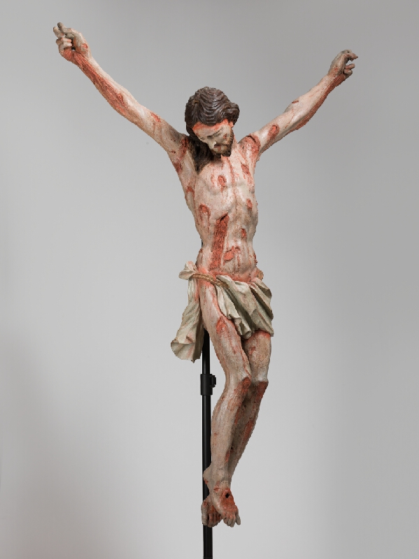 Stredoeurópsky sochár – Ukrižovaný Kristus (Morový krucifix) 