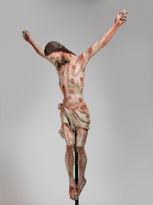 Stredoeurópsky sochár – Ukrižovaný Kristus (Morový krucifix) 