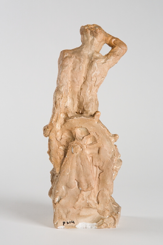 Ján Koniarek – Figurálna štúdia na výzdobu železničnej stanice v Bratislave III. 