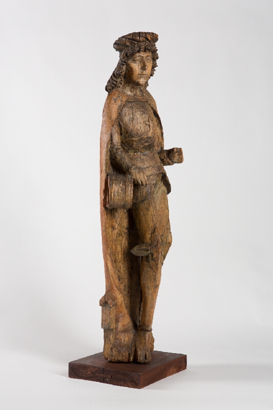 Slovenský rezbár zo začiatku 16. storočia – Svätý Florián 