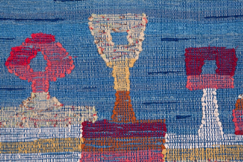 Mária Rudavská – Záves tkaný 