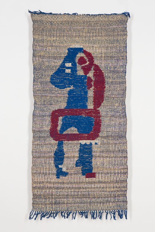 Mária Rudavská – Záves tkaný 