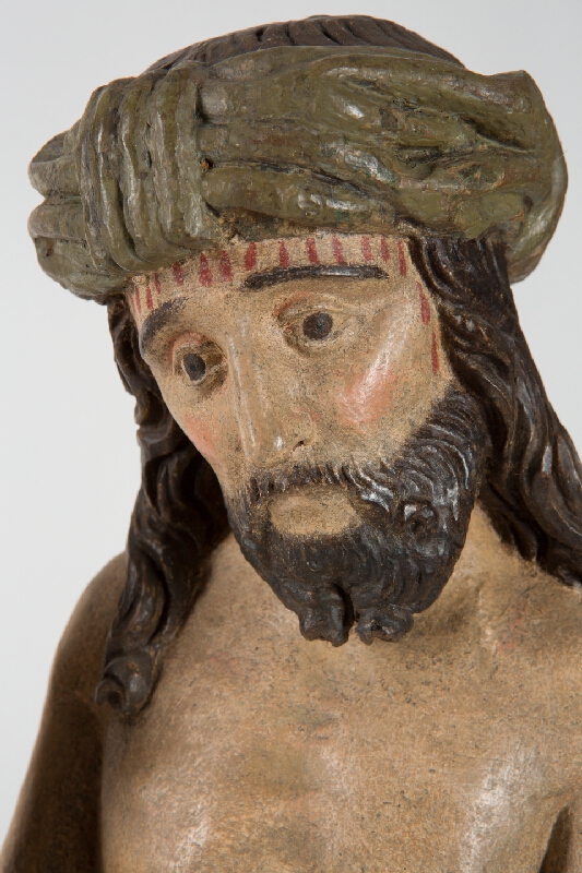 Slovenský rezbár z konca 15. storočia – Bolestný Kristus 