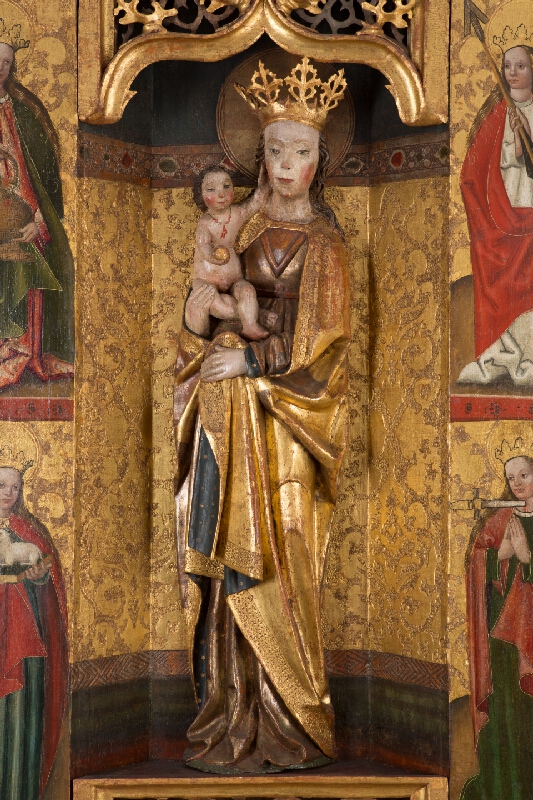 Slovenský rezbár z 1. štvrtiny 16. storočia – Madona s dieťaťom 