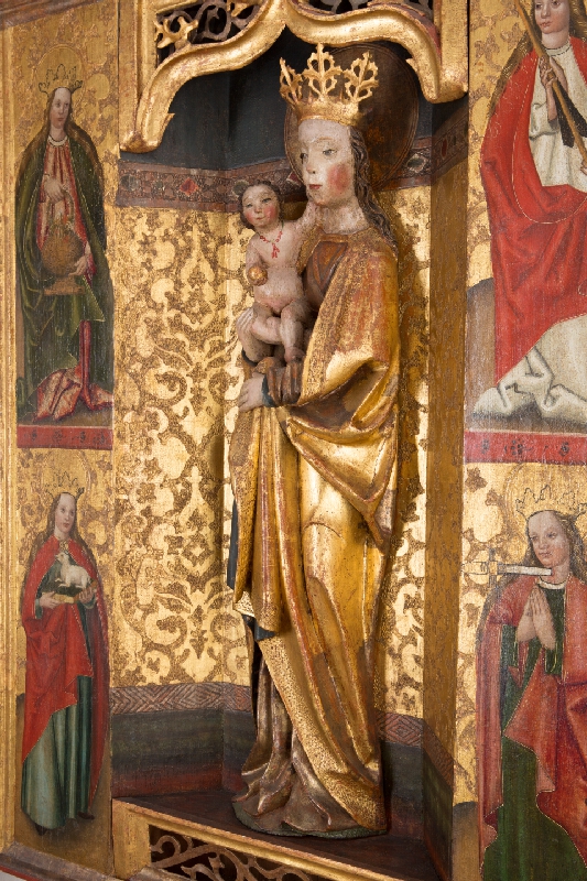 Slovenský rezbár z 1. štvrtiny 16. storočia – Madona s dieťaťom 