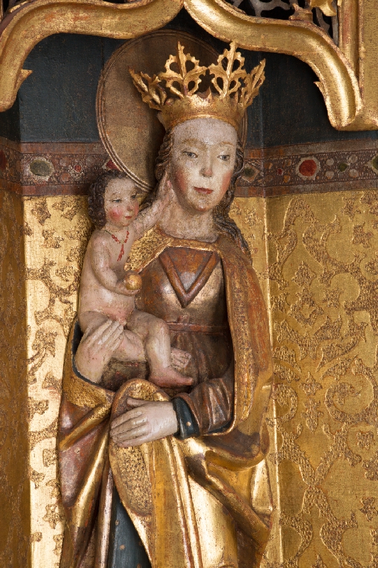 Slovenský rezbár z 1. štvrtiny 16. storočia – Madona s dieťaťom 
