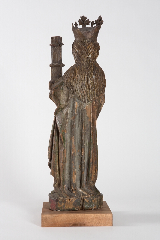 Slovenský rezbár z 15. storočia – Svätá Barbora-panna a mučednica 