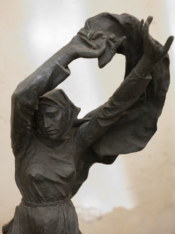 František Gibala – Model pomníka SNP pre Tokajík/Návrat do vyvraždenej obce 