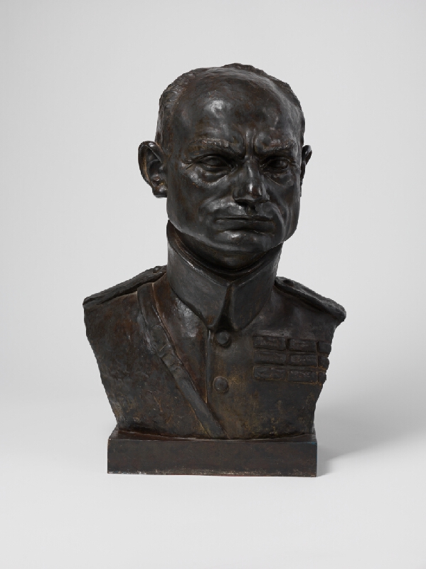 Ladislav Majerský – A Busta of M. R. Štefánika 