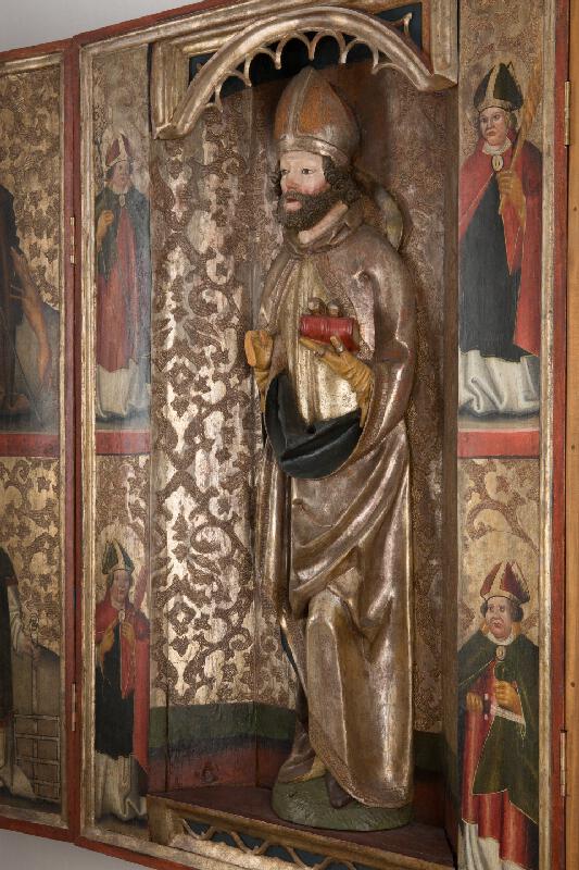 Slovenský rezbár z 1. štvrtiny 16. storočia – Svätý Mikuláš biskup 