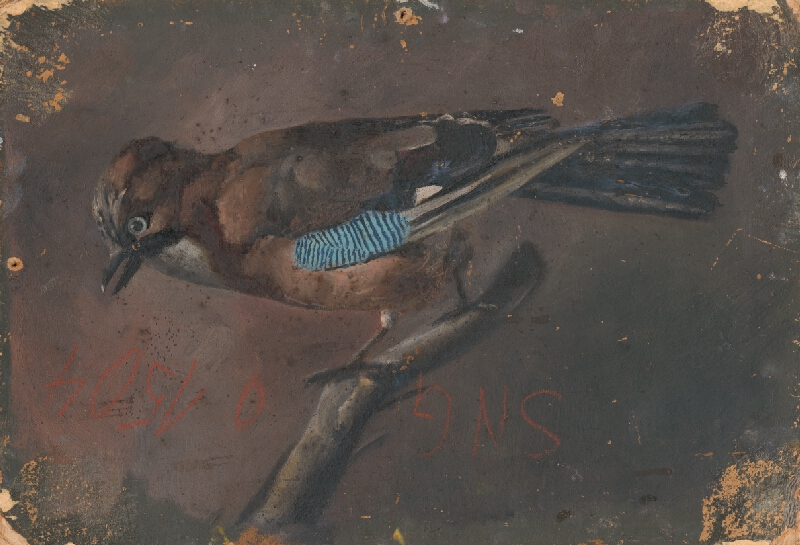 Irena Slavinská – Hospodársky dvor v zime 