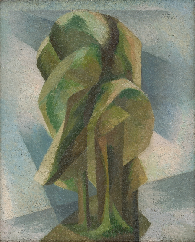 Ester Šimerová-Martinčeková – Stromy, 1935, Slovenská národná galéria