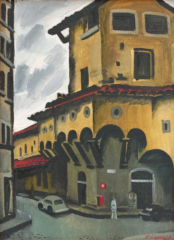 Tair Salachov – K mostu Ponte Vecchio 