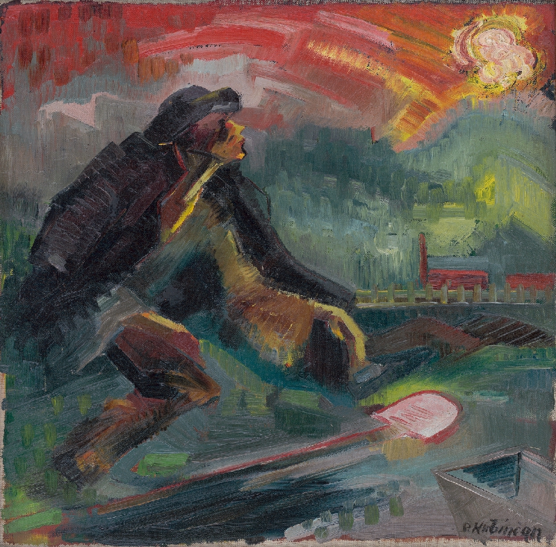 Arnold Peter Weisz-Kubínčan – Svitanie, 1941, Slovenská národná galéria 