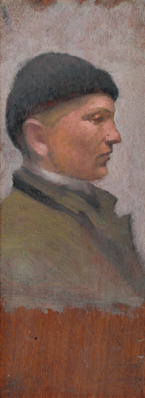 Ladislav Mednyánszky – Muž z profilu 