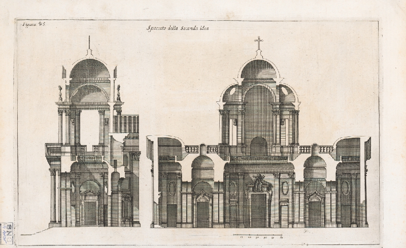 Andrea Pozzo, Giacomo Böemo Komarek – Fig.65. - Druhý oltár s tým istým efektom,trochu zmeneným 