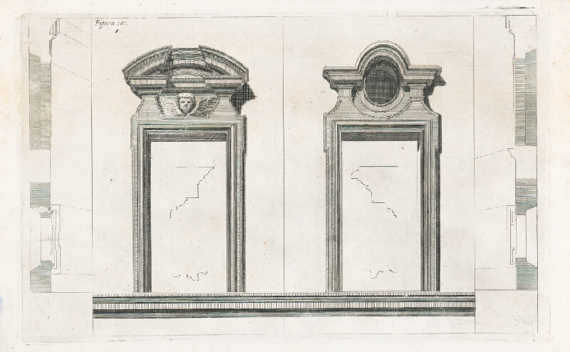 Andrea Pozzo, Giacomo Böemo Komarek – Fig.101. - Portály - 2 