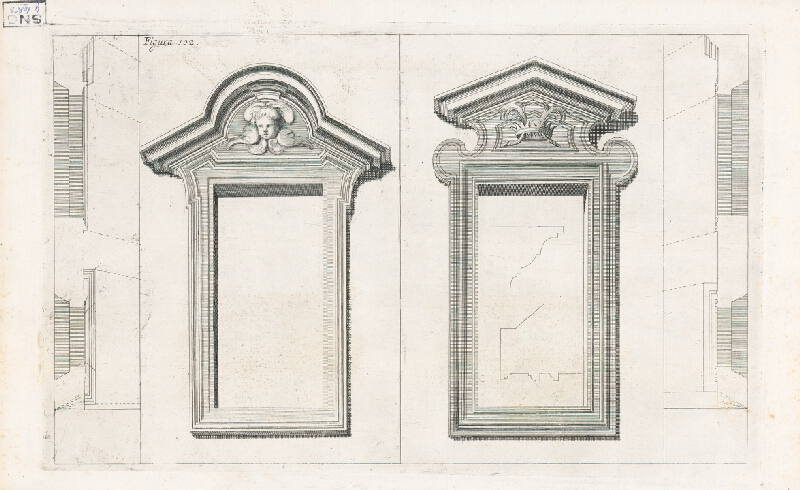 Andrea Pozzo, Giacomo Böemo Komarek – Fig.101. - Portály - 2 