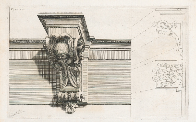 Andrea Pozzo, Giacomo Böemo Komarek – Fig.107. - Zdobené konzoly 