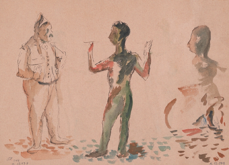 Ján Želibský – Acrobats II 