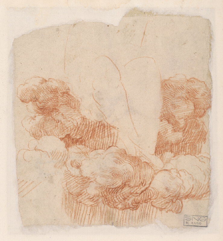 Stredoeurópsky majster z 18. storočia – Study of Feet with Drapery 