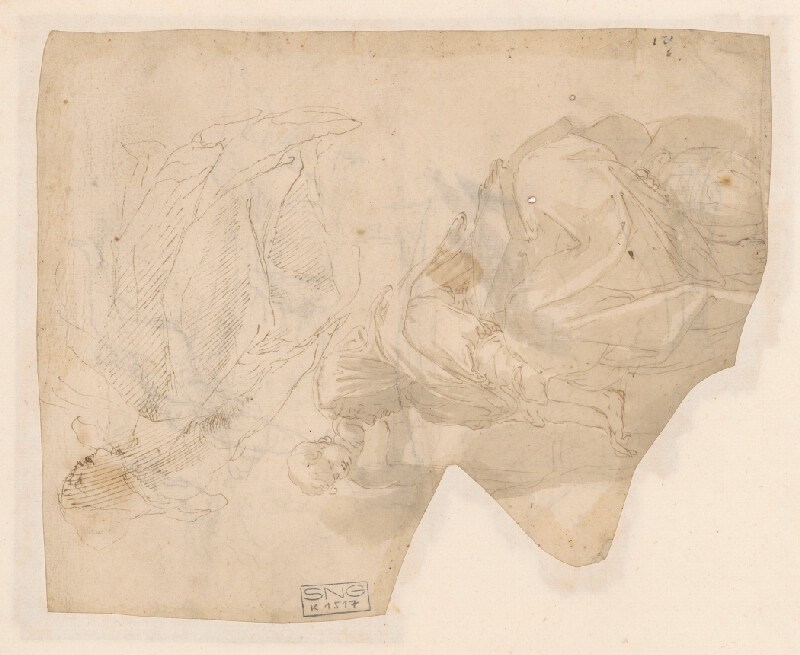 Taliansky maliar z 18. storočia – Figurálna a ornamentálna štúdia 