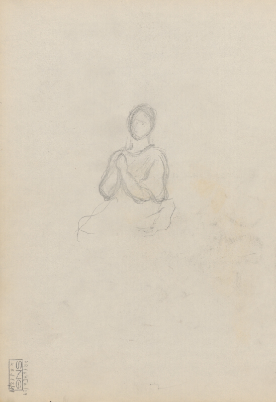 Štefan Polkoráb – Náčrtník s figur. štúdiami  