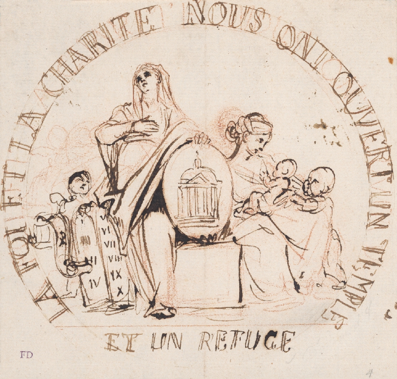 Daniel Nikolaus Chodowiecki – Návrh na medailu 