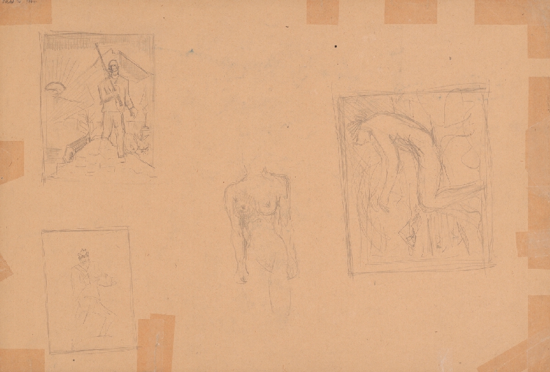 Arnold Peter Weisz-Kubínčan – Štúdia aktov 