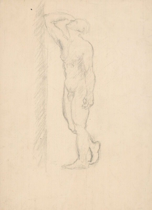 Arnold Peter Weisz-Kubínčan – Stajaci mužský akt 