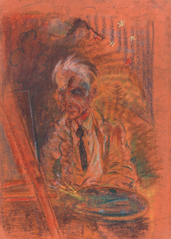 Arnold Peter Weisz-Kubínčan – Autoportrét s paletou 