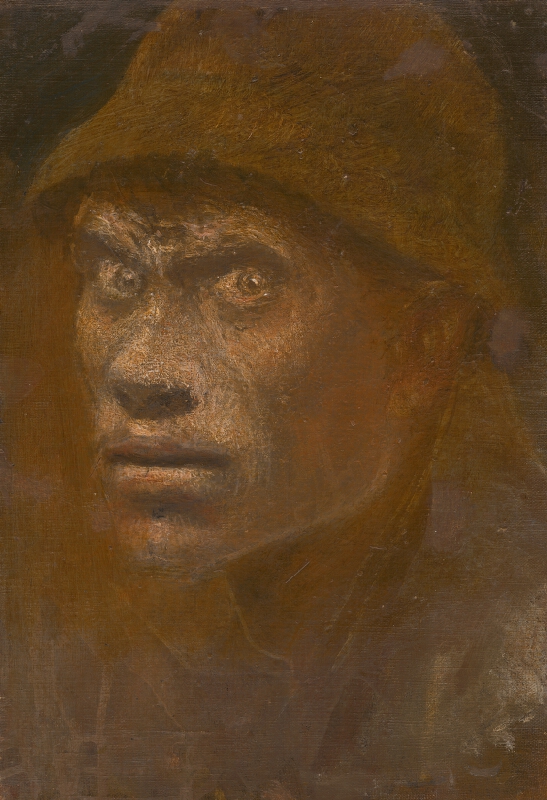 Ladislav Mednyánszky – Head of a Vagrant 