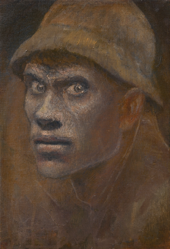 Ladislav Mednyánszky – Hlava tuláka 