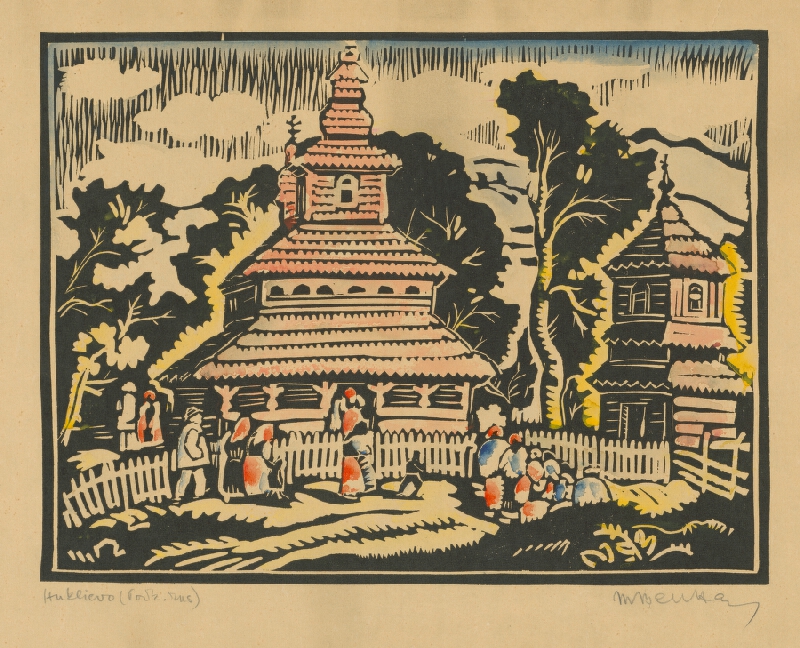 Martin Benka – Huklievo, 1926, Slovenská národná galéria 