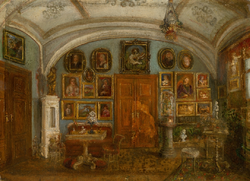 Anna Zmeškalová – Interiér vlastného ateliéru 