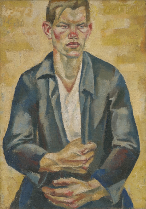 Ernest Zmeták – Portrait of Brother Ľudovít 