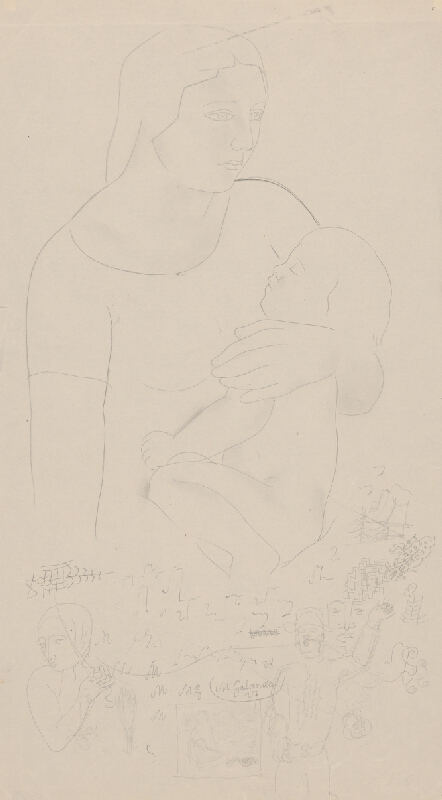 Mikuláš Galanda – Matka s dieťaťom 