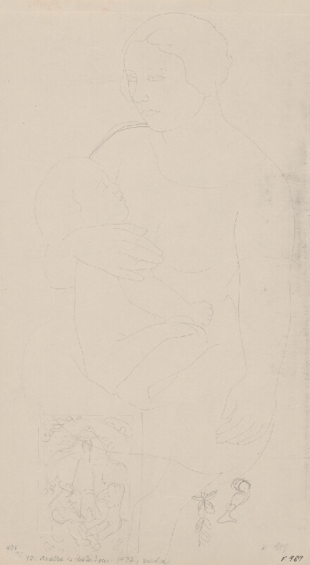 Mikuláš Galanda – Matka s dieťaťom 