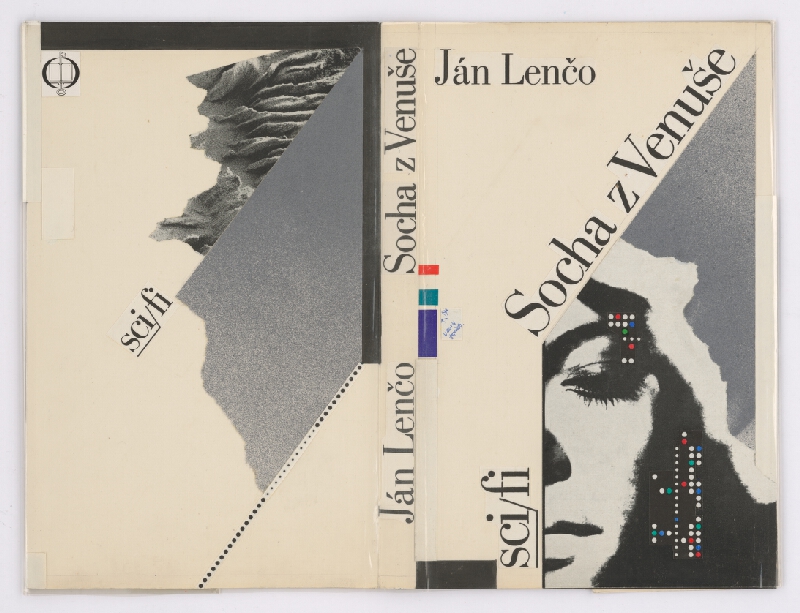 Róbert Brož – Socha z Venuše. Obálka. 