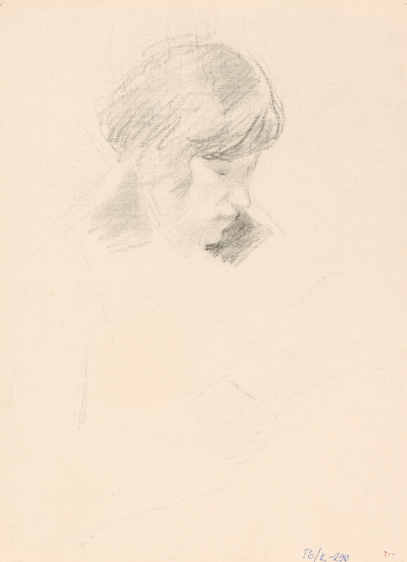 Andor Borúth – Sediaca ženská postava 