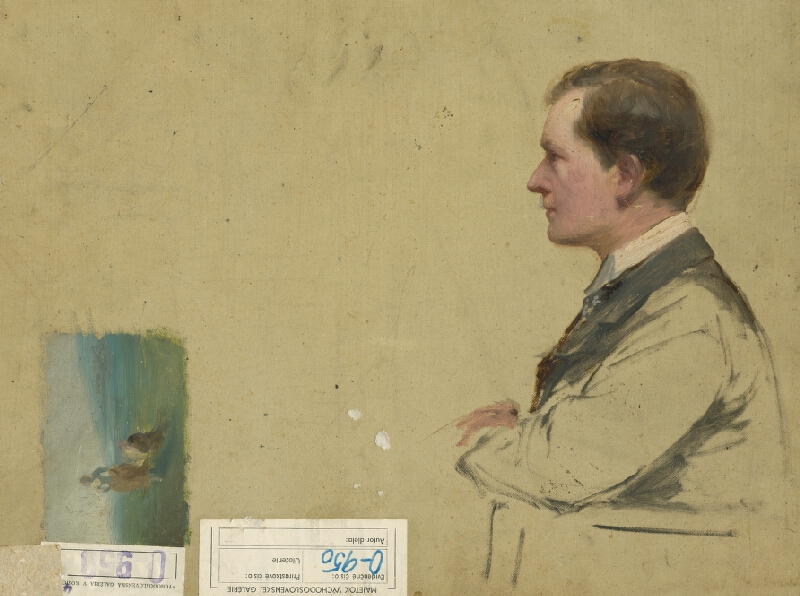 Maximilián Kurth – Štúdia k obrazu Kneipova liečba 