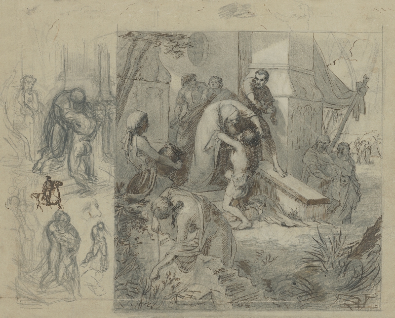 Slovenský maliar z 3. štvrtiny 19. storočia – Návrat márnotratného syna 