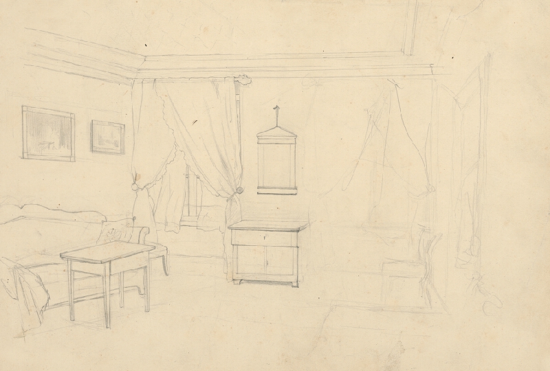 Slovenský maliar z 2. polovice 19. storočia, Klimkovič – Štúdia postáv a koní 