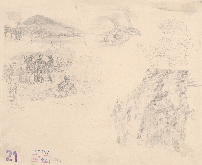 Gabriel Klimkovič – Štúdia cigánok 