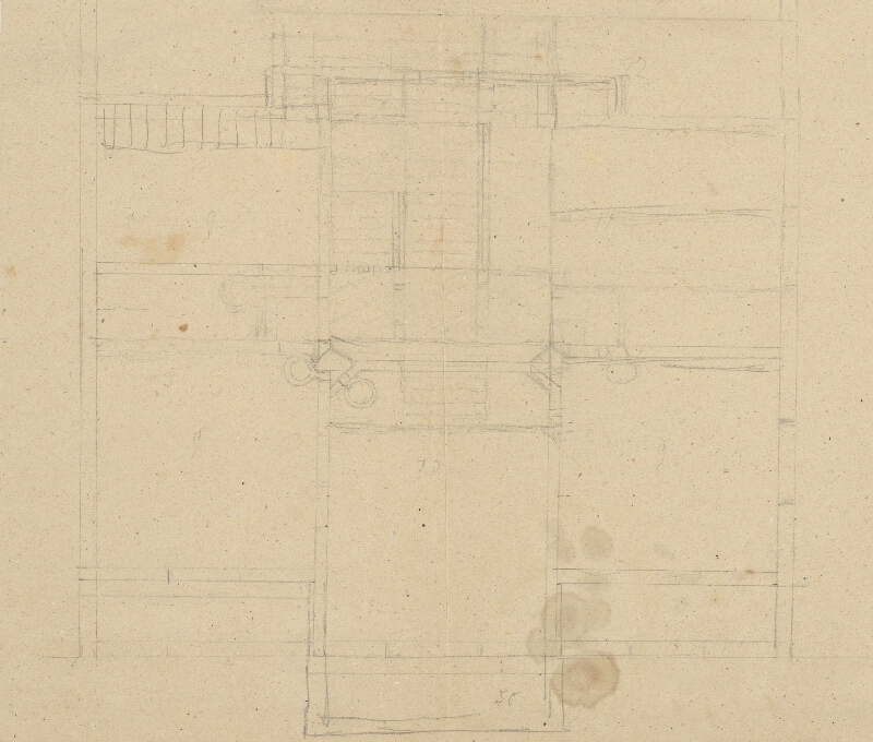 Slovenský maliar z 2. polovice 19. storočia – Štúdie koní, jazdca a hlavy 