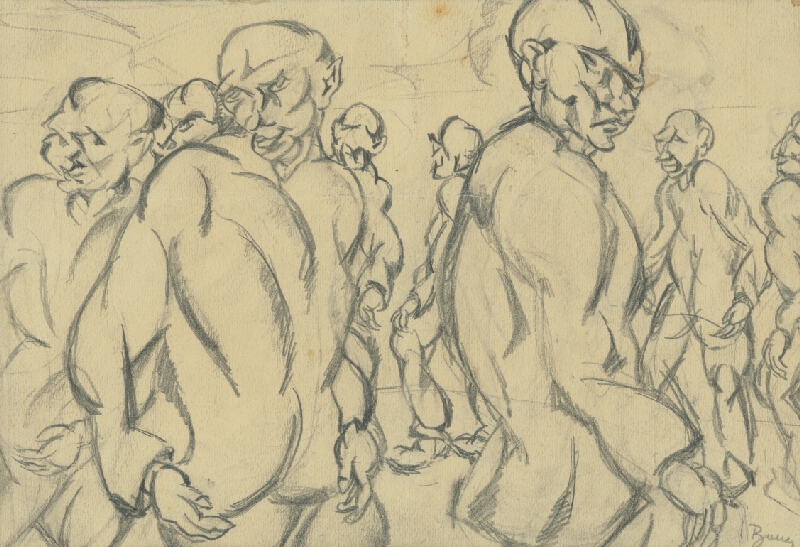 Konštantín Bauer – Štúdia mužských postáv 